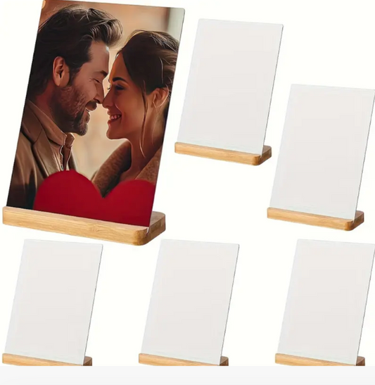 Porta retrato con base Acrilico Personalizado