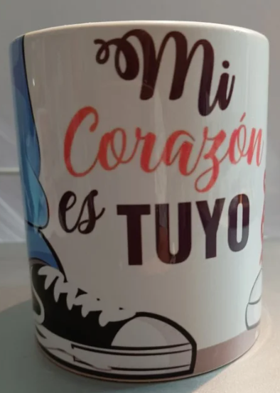 Tazon “Mi Corazon es Tuyo”