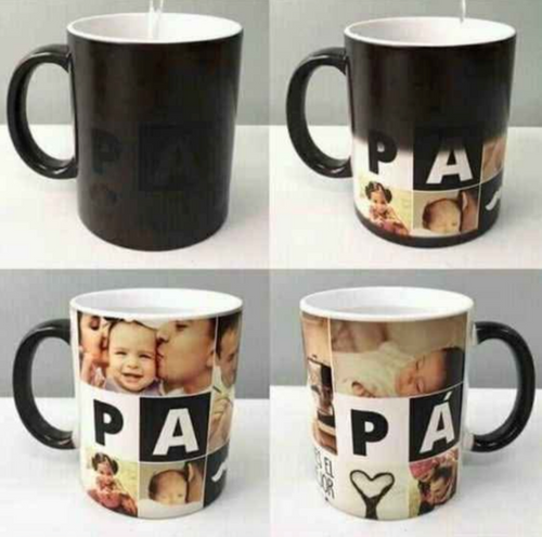 Tazon Magico Negro Personalizado