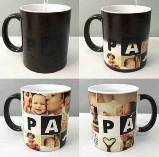 Tazon Magico Negro Personalizado