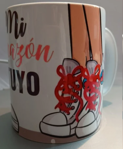 Tazon “Mi Corazon es Tuyo”