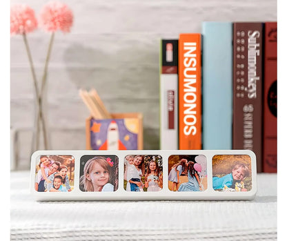 Porta retrato Personalizado para 5 fotos